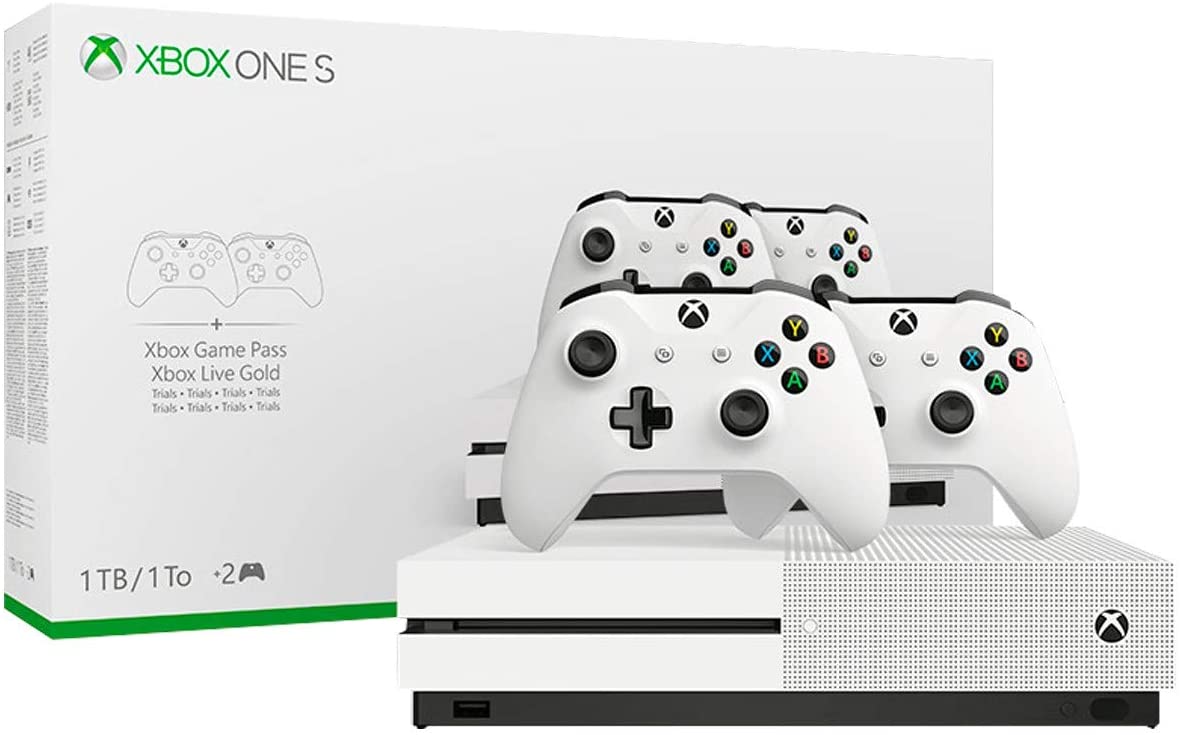 entrega Observación diccionario Consola Xbox One S 1 Tb Blanco (2 controles) – Grandes Ofertas